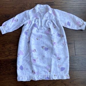 Pottery Barn Kids soft flannel fairy nightgown